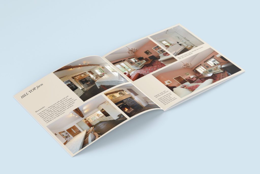 hill top farm and barn brochure